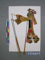 藏品(皮影戲偶—武淨)的圖片